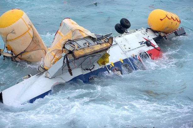 North sea crash