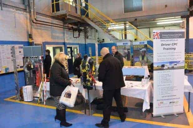Guest's visiting the Leach's stall.