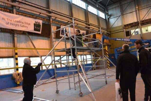 PASMA demonstration.