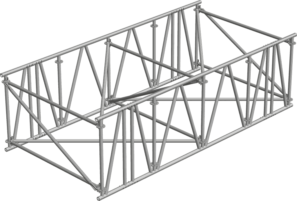 Layher HD Beam - DB assembly 2072_01