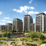 Former Gas Works in Fulham where brogan group has been awarded the scaffold package