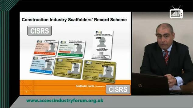 Scaffolder Training Cards Explained