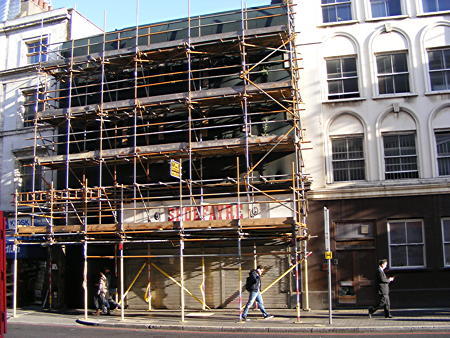 Scaffolding to be dismantled after seven years