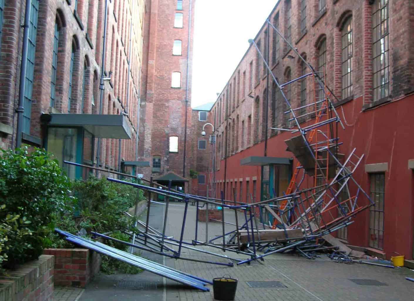 Scaffold collapse injuries lead to fine