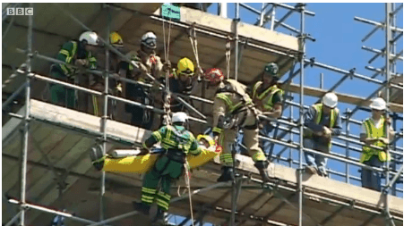 Scaffolder hurt in fall from Great Yarmouth church tower