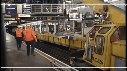 [Video] Harsco/SGB provides access structure at Earls Court Station UK