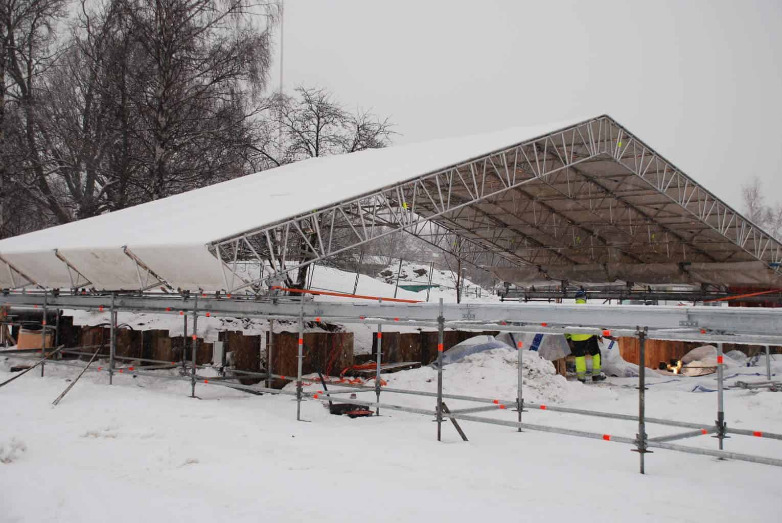 Combisafe UBIX temporary roof