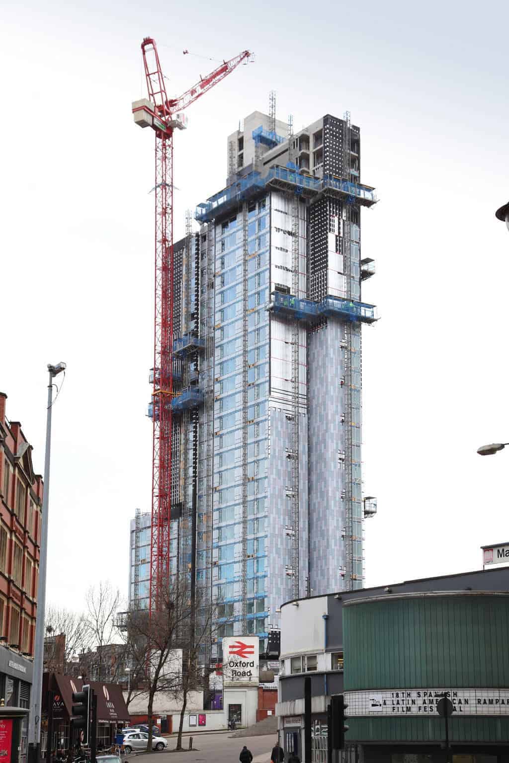 Harsco helps Manchester student castle development