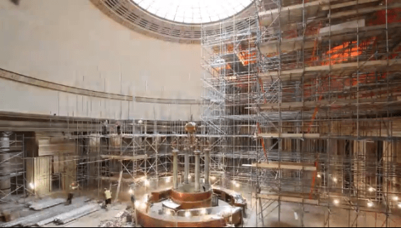 Time Lapse Video: Manchester Central Library Scaffolding