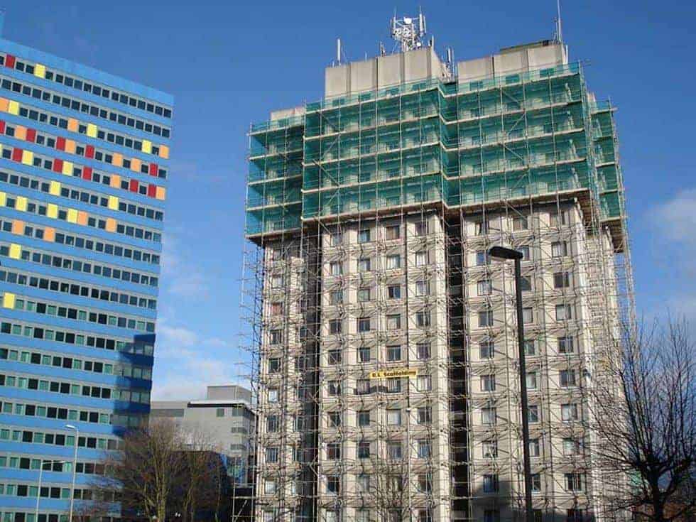 Leicester scaffolding firm goes under – 35 jobs lost