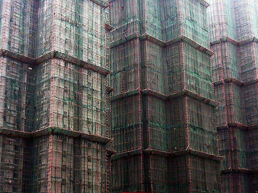 China wants to slash scaffolding use by half
