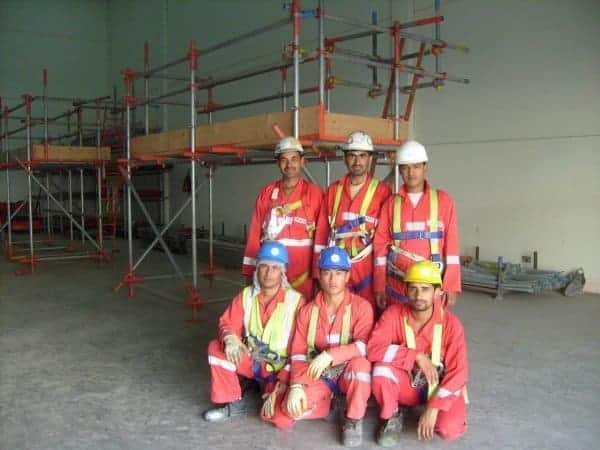 Milestone reached for CISRS Overseas Scaffolder Training Scheme