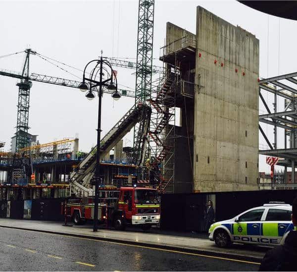 BREAKING: Two Men Injured In Scaffolding Collapse at Leeds Victoria Gate Development