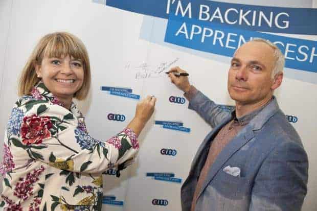 MP backs apprentice scaffolders.