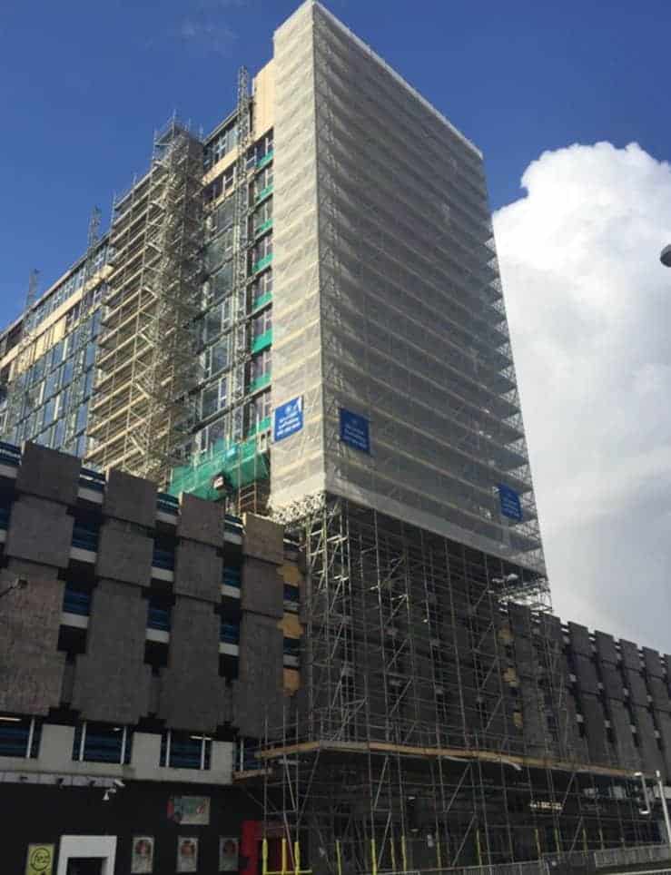Silverstar uses Layher Allround for Sheffield project