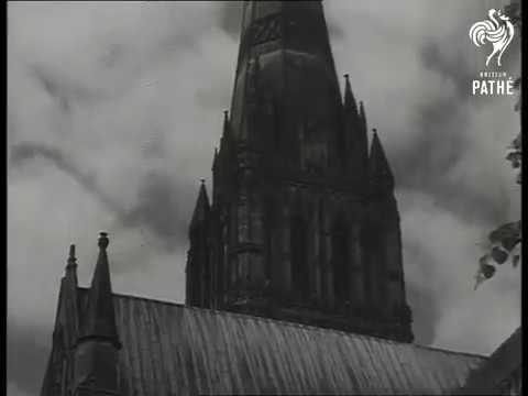 Video: Salisbury Cathedral Scaffolding 1950