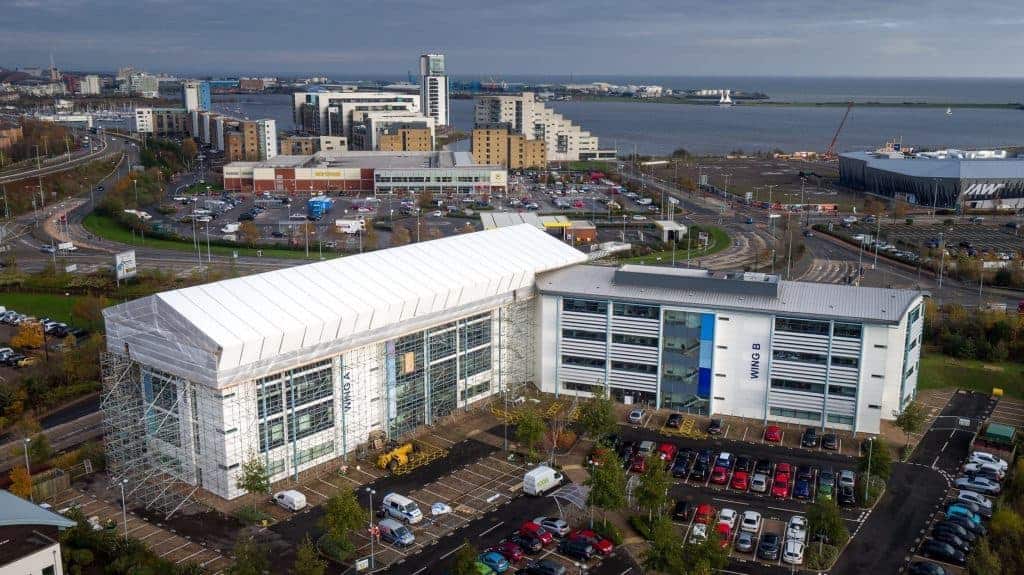 Atlantic Scaffolding chose Generation UNI Roof for Temporary Roof project