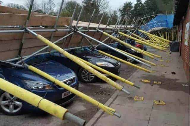 Scaffolder, Scaffolding Collapse