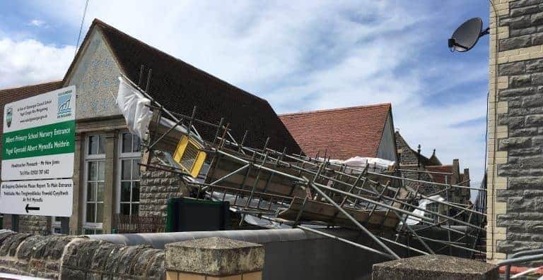 Scaffolding Collapse