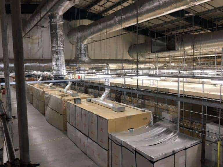 300-tonne scaffold installation enables refurb of Army’s top tactical trainer