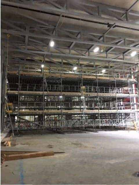 Lyndon erect 18.5 tonne Mobile Birdcage on prestigious London project