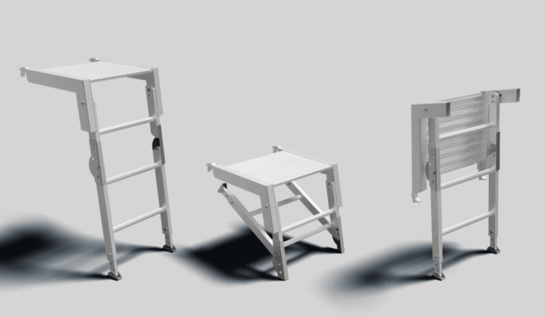 New multi-height scaffolders step-up device launched New multi-height scaffolders step-up device launched