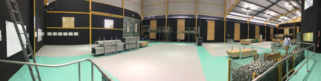 Inside the new CISRS (OSTS) training centre in the Caribbean