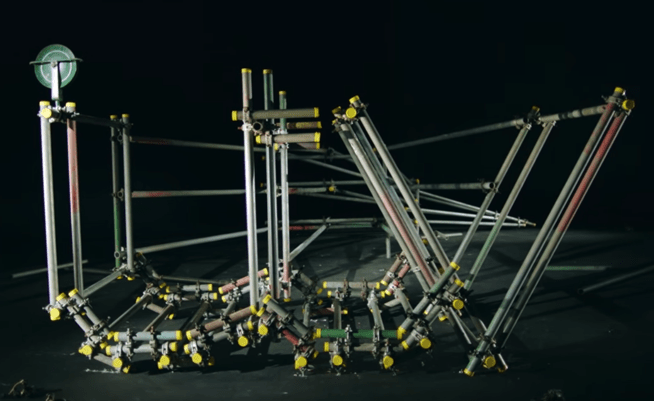 Scaffolder collaborates with artist for ITV