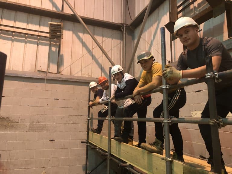 First scaffolding Trailblazer Assessments take place
