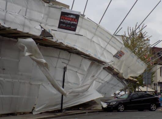London scaffolding firm fined £160,000 after scaffold collapse