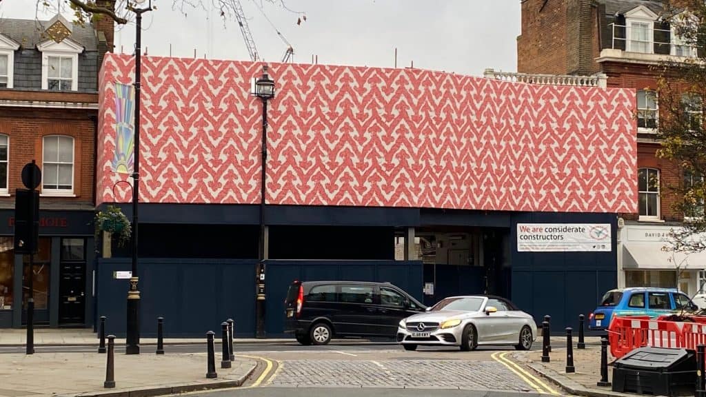 Firm installs UK's first ever PVC-free printed scaffold wrap