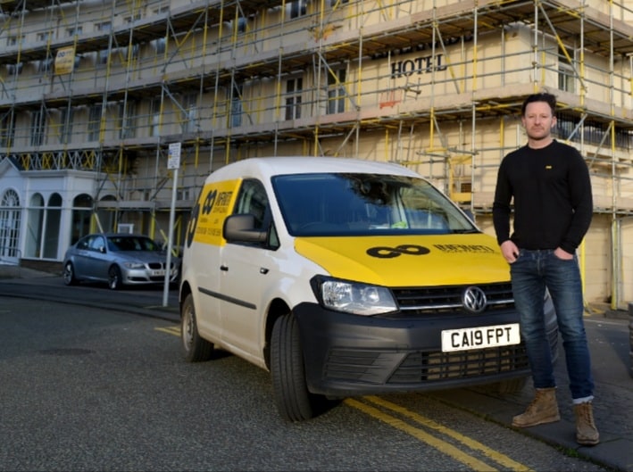 Infiniti bags substantial six-figure hotel scaffolding contract