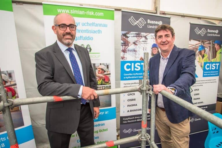 New scaffolding training facility provides boost for North Wales