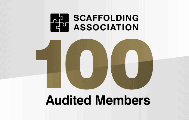 The UK’s largest trade association for access and scaffolding businesses has reached another milestone after announcing its 100th Audited Member.