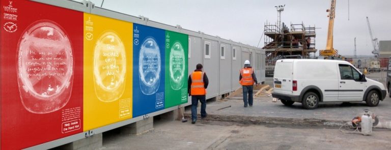 The Lighthouse Construction Industry Charity is launching their hard-hitting and poignant ‘Help Inside the Hard Hat’ campaign to coincide with Mental Health Awareness Week.