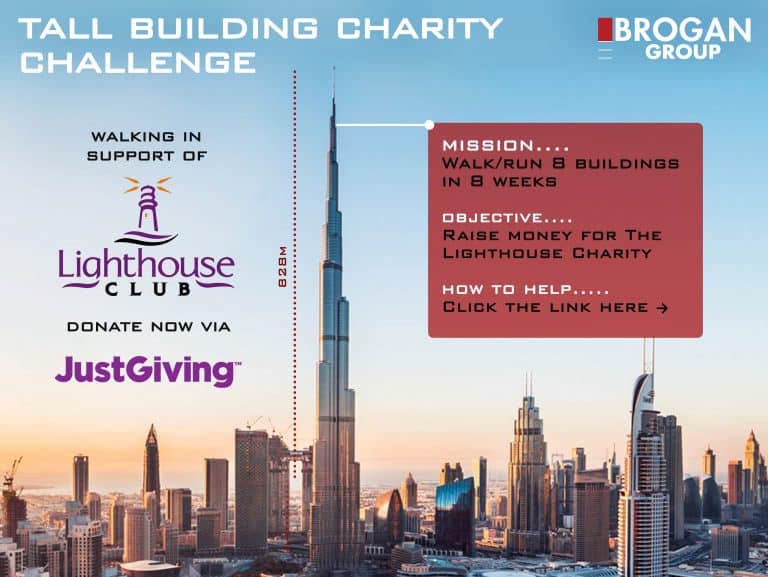 The Sky’s The Charity Limit for The Tall Building Challenge