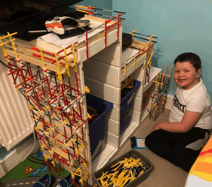 Scaffolder and Son’s Toy Scaffolding Offers Priceless Help for Kent Hospital