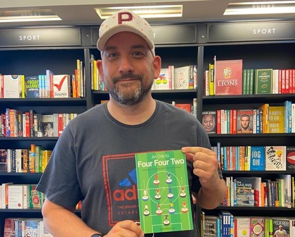 Scaffolder turned author scores goals with new book