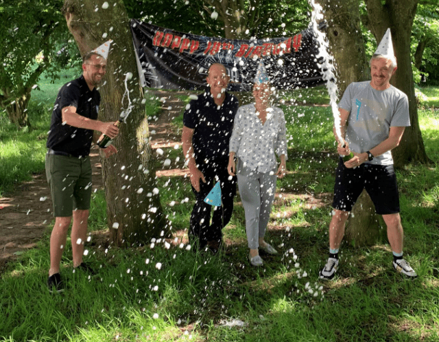 Scaffolding designers celebrate 10 years in business