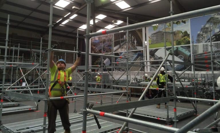 Layher CISRS Advanced Scaffolder course