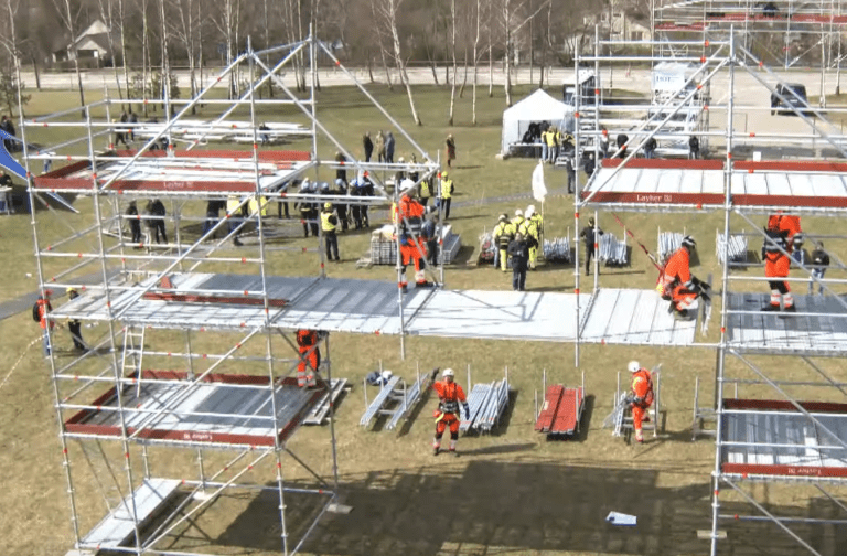 LIVE: Scaffolding Championships