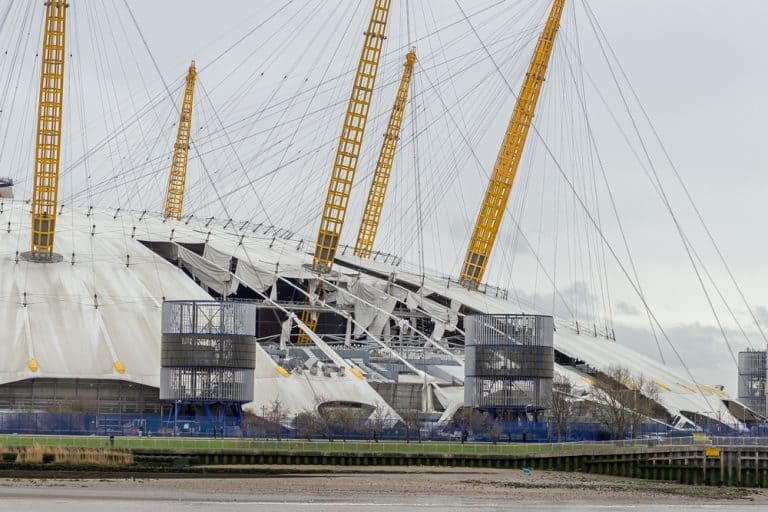 WellMax Scaffolding reach for the sky to help restore millennium glory at O2