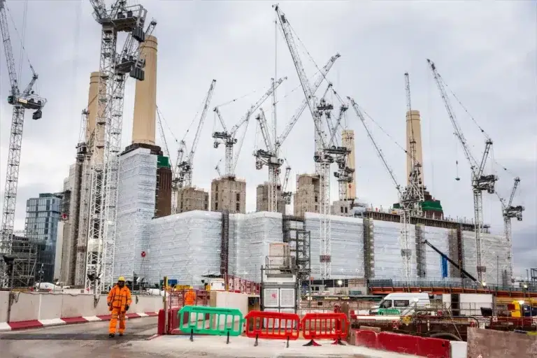 GKR Scaffolding at Battersea Power Station