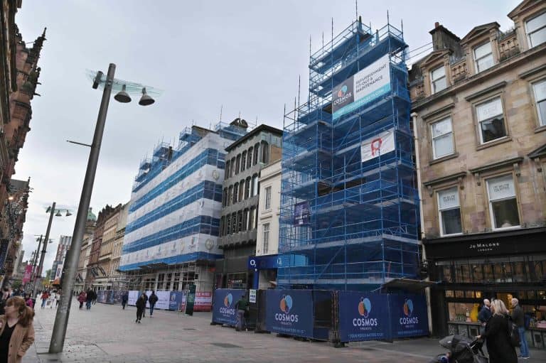 JR Scaffold Services has completed two major scaffolding structure projects