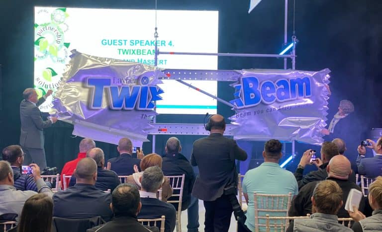 Layher UK unveils TwixBeam at packed open day