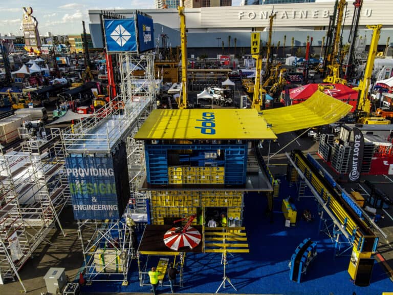 Setting the stage for a new era in scaffolding, AT-PAC and Doka unveiled groundbreaking products and digital solutions at the 2023 CONEXPO CON-AGG Expo in Las Vegas.