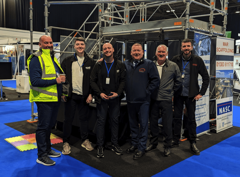 The National Access and Scaffolding Confederation (NASC) is celebrating the success of its recent exhibition at the National School and College Leavers Show in Glasgow, held on March 27th and 28th. 