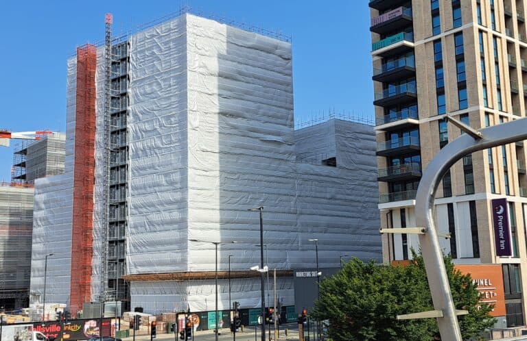 Powerclad FR Sheeting Plays Key Role in London’s Massive Hallsville Quarter Regeneration