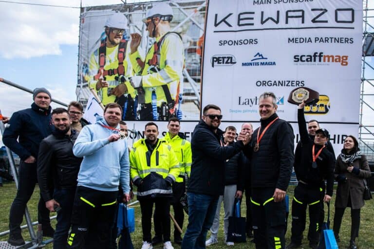 Vilnius is gearing up to host the Kewazo ScaffChamp 2023, a global scaffolding competition with 15 teams competing from around the world.