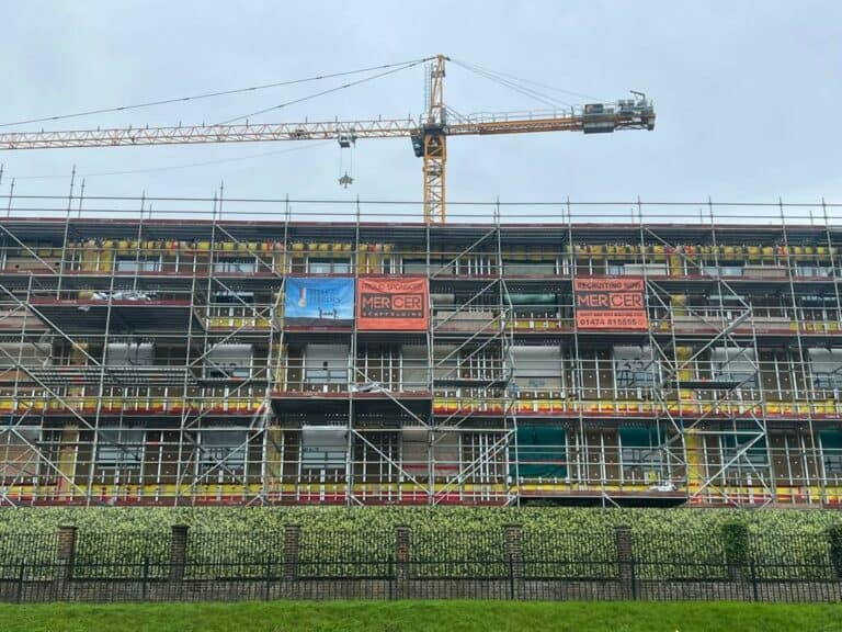 Mercer Scaffolding Leverages Layher System in Kitchener Barracks Revamp